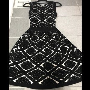 Sandro fur like fancy dress